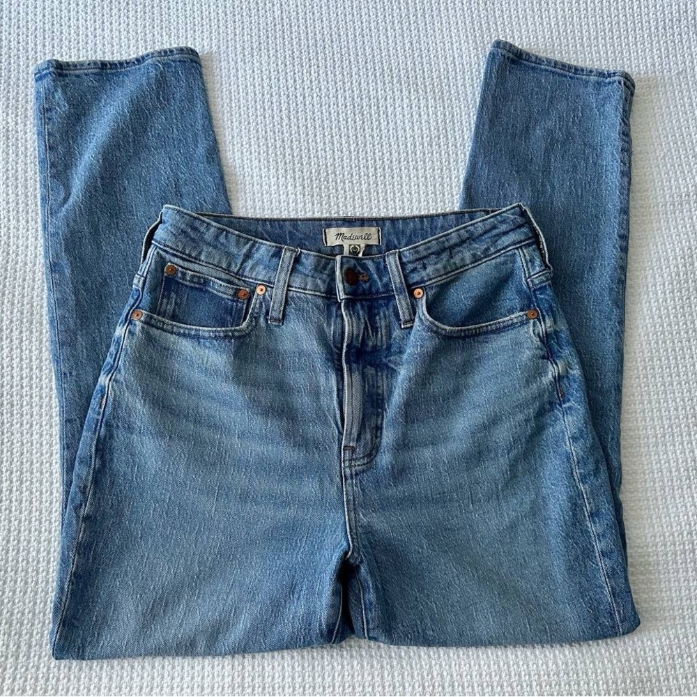 Madewell Women's Curvy Perfect Blue Jeans (Size: 28)